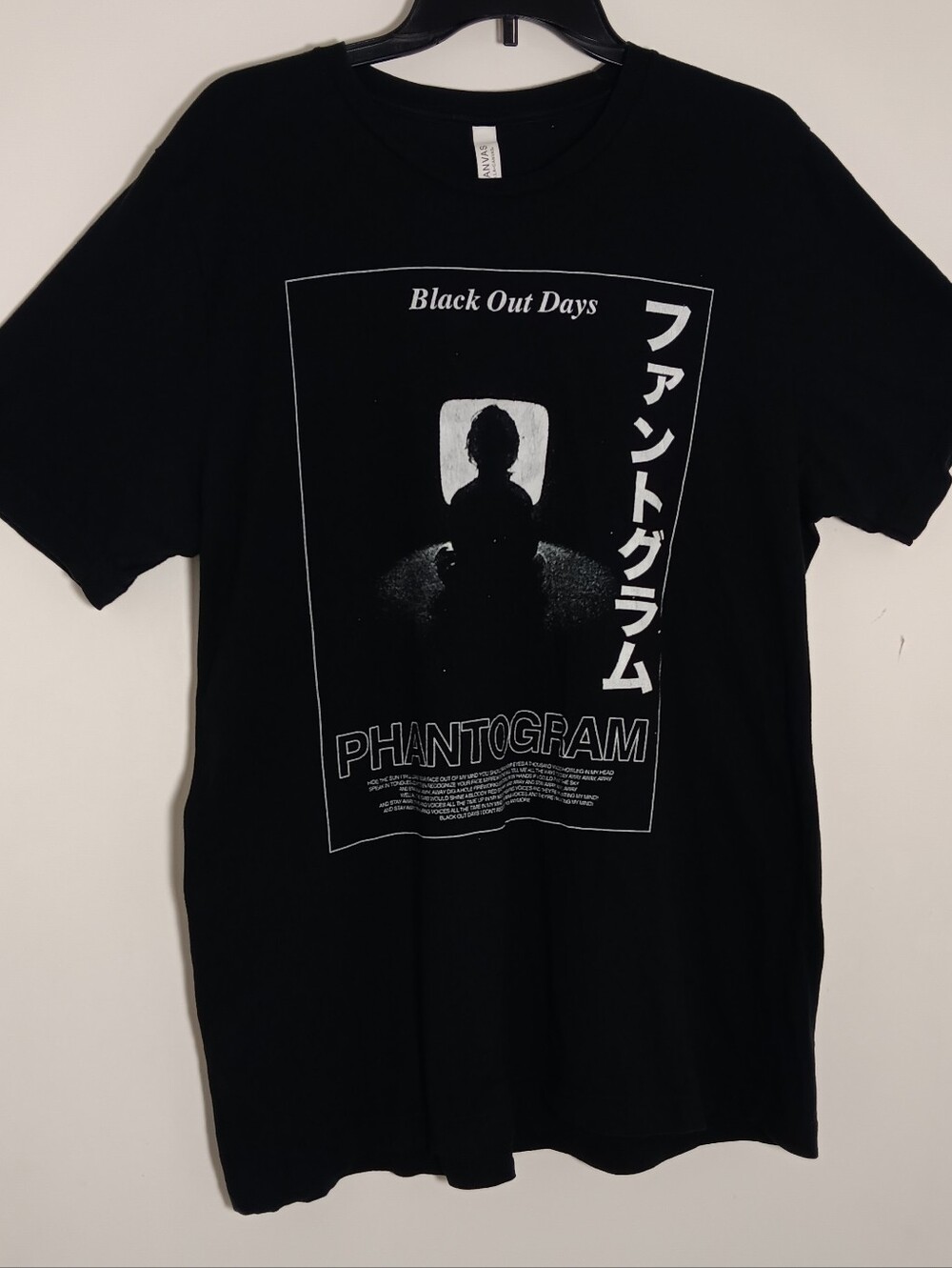 Black Out Days Phantogram Graphic Tee - Black